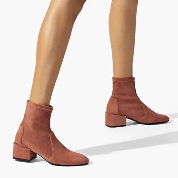 stuart weitzman accordion bootie